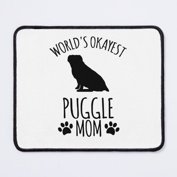Item preview, Worlds Okayest Puggle Mom - Dog Mom designed and sold by kindxinn.