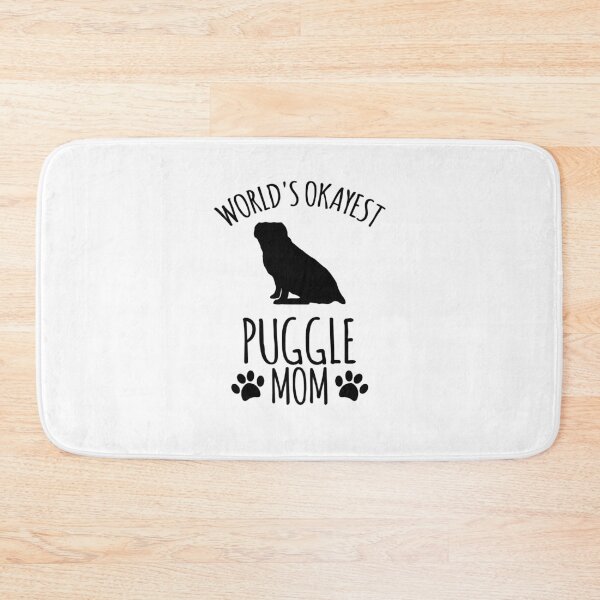 Item preview, Worlds Okayest Puggle Mom - Dog Mom designed and sold by kindxinn.
