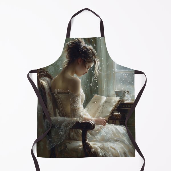 Item preview, Victorian Woman Reading designed and sold by redpoppycreates.