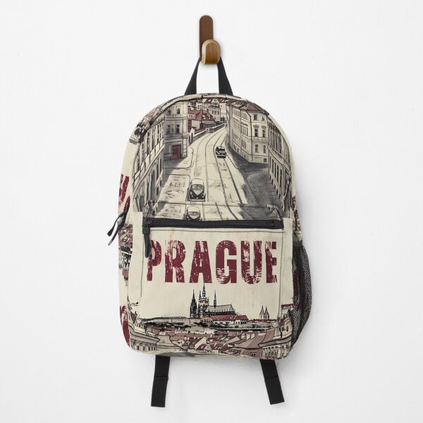 Item preview, Prague Czech Republic Vintage Travel Poster European City Art designed and sold by NarjaShop.