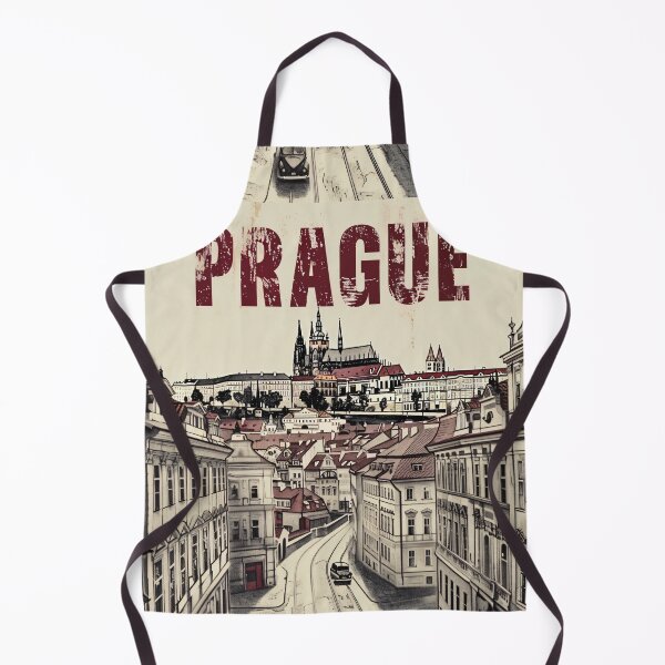 Item preview, Prague Czech Republic Vintage Travel Poster European City Art designed and sold by NarjaShop.