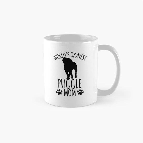 Item preview, Worlds Okayest Puggle Mom - Dog Mom designed and sold by kindxinn.