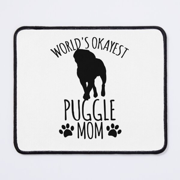 Item preview, Worlds Okayest Puggle Mom - Dog Mom designed and sold by kindxinn.