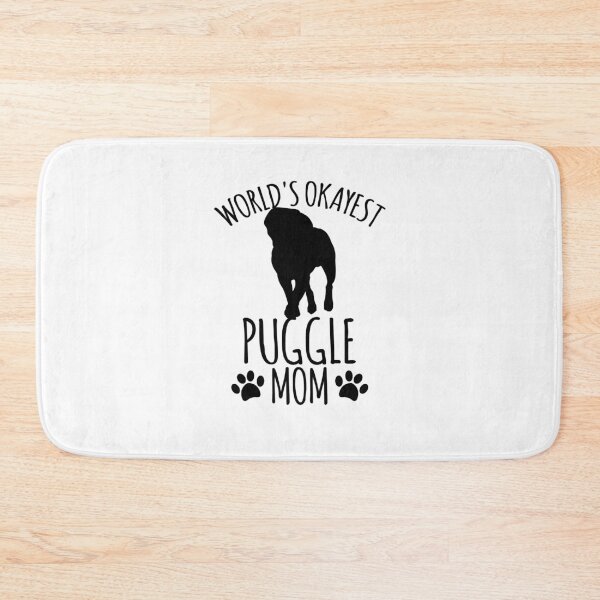 Item preview, Worlds Okayest Puggle Mom - Dog Mom designed and sold by kindxinn.