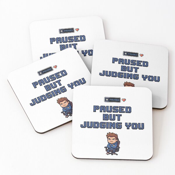 Item preview, Paused But Judging You designed and sold by khalidnasr.