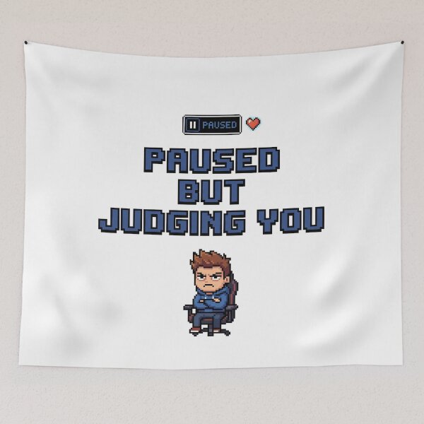 Item preview, Paused But Judging You designed and sold by khalidnasr.
