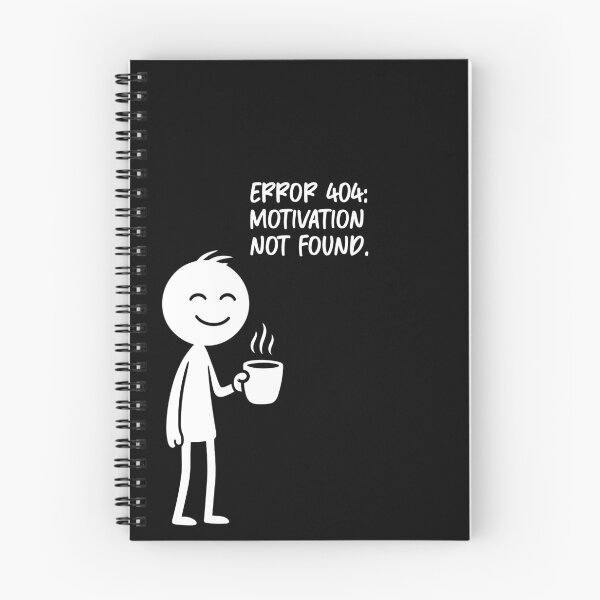 Item preview, Error 404 - Motivation not found designed and sold by Fabrikola.