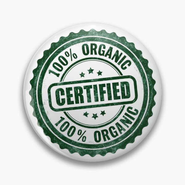 Item preview, Organic Certified Stamp designed and sold by StudioRedKoala.