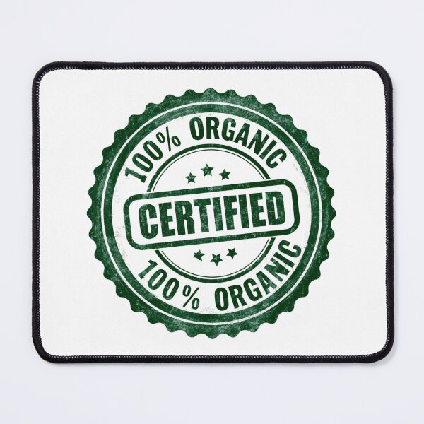 Item preview, Organic Certified Stamp designed and sold by StudioRedKoala.