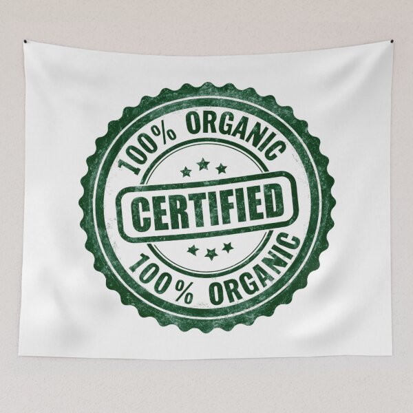 Item preview, Organic Certified Stamp designed and sold by StudioRedKoala.