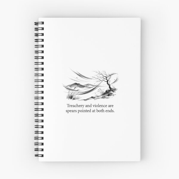 Item preview, Treachery And Violence Wuthering Heights Moor Quote designed and sold by Fenay Designs.