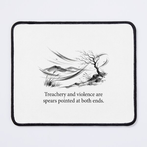 Item preview, Treachery And Violence Wuthering Heights Moor Quote designed and sold by Fenay Designs.