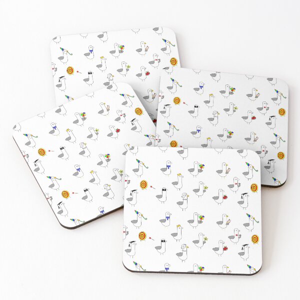 Item preview, A Gaggle of Gulls designed and sold by The Lazy Beach.