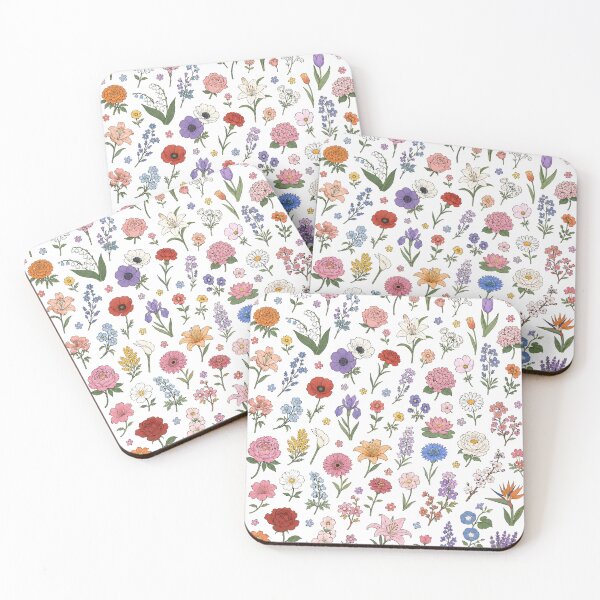 Item preview, Flower Pattern designed and sold by PinkDream Studio.