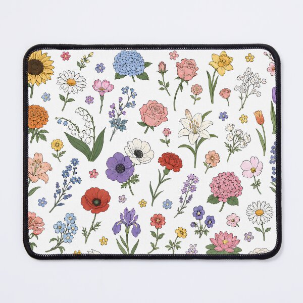 Item preview, Flower Pattern designed and sold by PinkDream Studio.