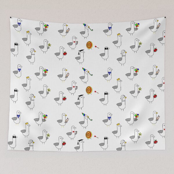 Item preview, A Gaggle of Gulls designed and sold by The Lazy Beach.