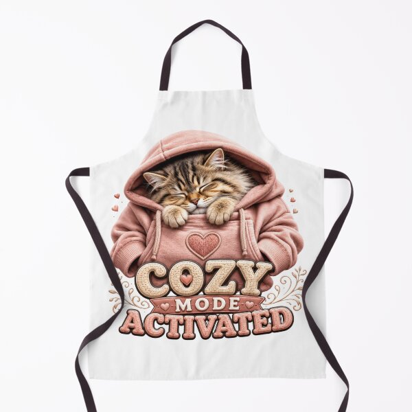Item preview, Sleepy Hoodie Kitty Mood designed and sold by pradeepvisuals.