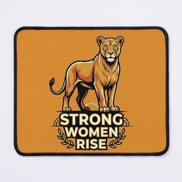 Item preview, Lioness Queen Shirt Strong Women Rise Womens Day Empowerment Girl Boss Female Lion Tee designed and sold by Sky-bully.
