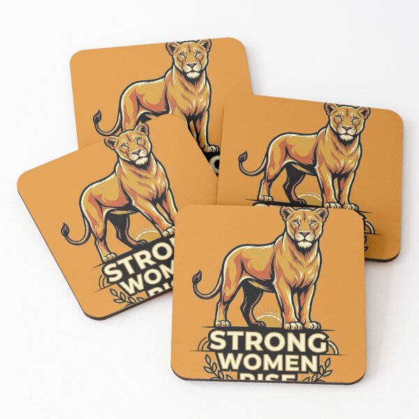 Item preview, Lioness Queen Shirt Strong Women Rise Womens Day Empowerment Girl Boss Female Lion Tee designed and sold by Sky-bully.