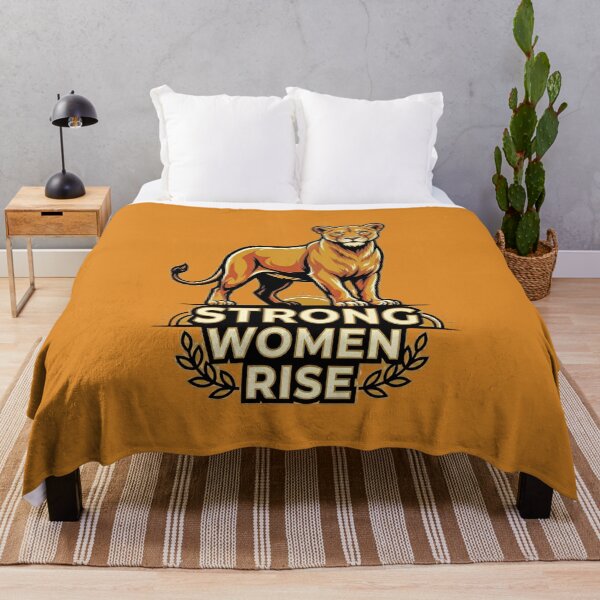Item preview, Lioness Queen Shirt Strong Women Rise Womens Day Empowerment Girl Boss Female Lion Tee designed and sold by Sky-bully.