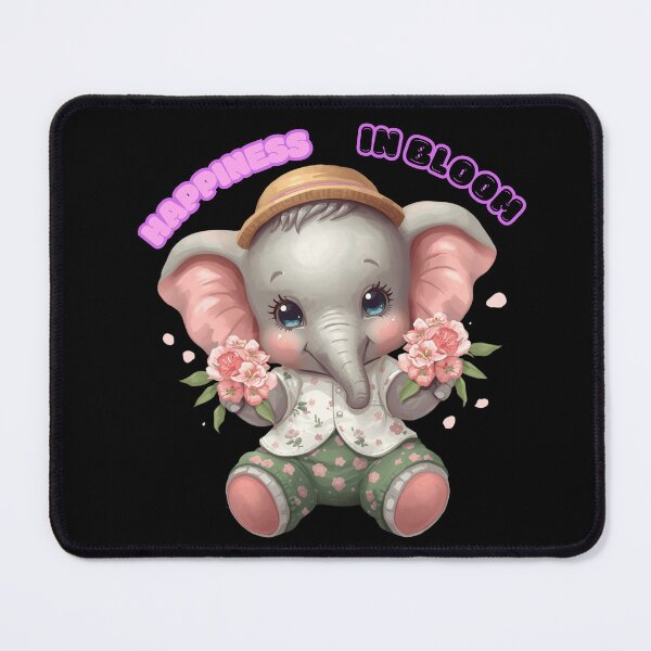 Item preview, Splash of Happiness Cute Elephant Sticker – Kawaii Songkran Summer Vibes designed and sold by BonnieGlam13.