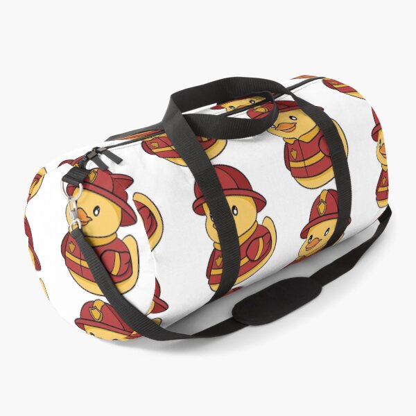 Item preview, Cute Kawaii Firefighter Rubber Duck - Brave Little Hero designed and sold by LYAN-STORE.