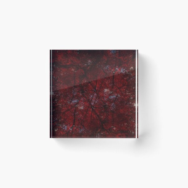 Item preview, Leafy Red Pattern designed and sold by ZedColors.