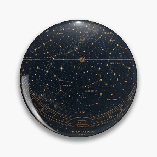 Item preview, Dark Academia Vintage Celestial Map – Botanical Star Chart Astronomical Art | Dark Academia Wall Art designed and sold by irfanshikh.