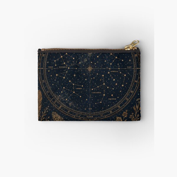 Item preview, Dark Academia Vintage Celestial Map – Botanical Star Chart Astronomical Art | Dark Academia Wall Art designed and sold by irfanshikh.