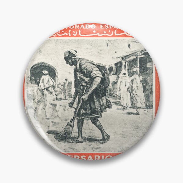 Item preview, Vintage Marruecos Protectorado Español postage stamp designed and sold by Stickimaison.