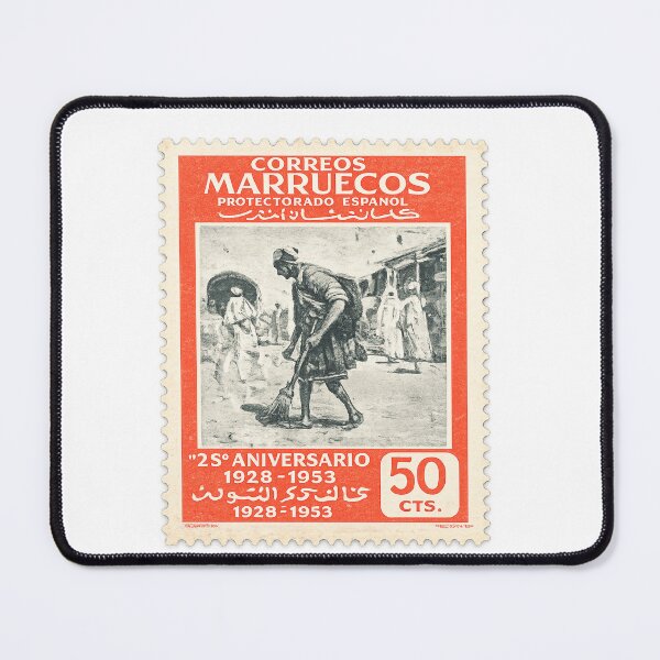 Item preview, Vintage Marruecos Protectorado Español postage stamp designed and sold by Stickimaison.