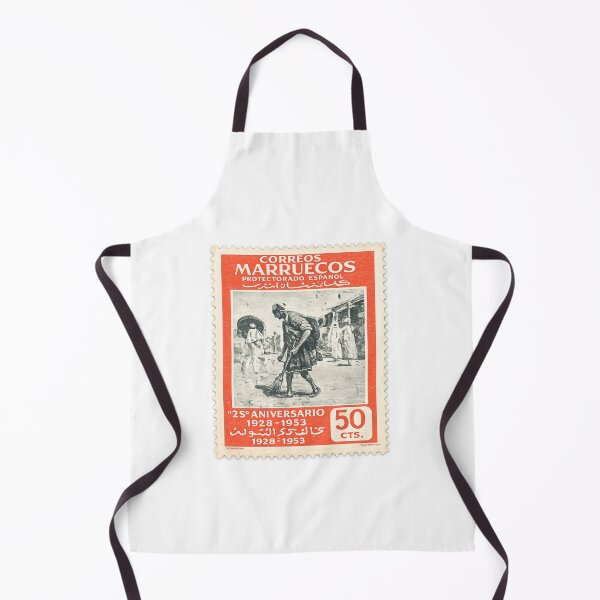 Item preview, Vintage Marruecos Protectorado Español postage stamp designed and sold by Stickimaison.
