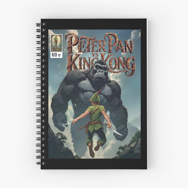 Item preview, Peter Pan vs King Kong designed and sold by Aleksandar Kostjuk.
