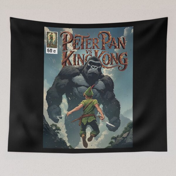 Item preview, Peter Pan vs King Kong designed and sold by Aleksandar Kostjuk.