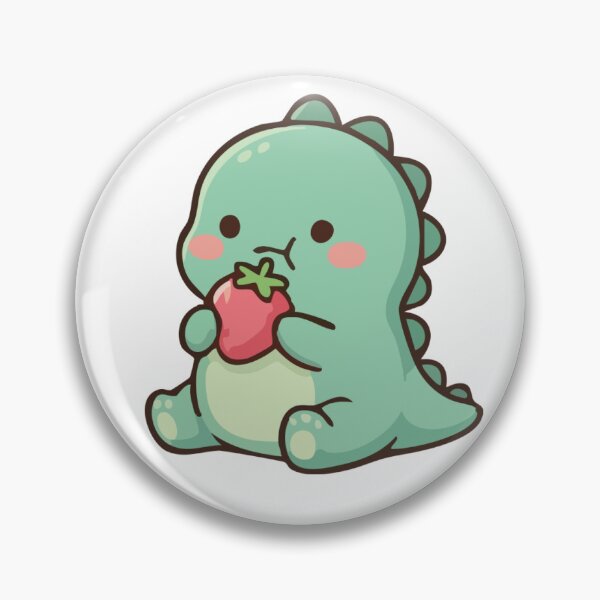 Item preview, Kawaii Green Dinosaur Sticker Pack designed and sold by AnimaliaStar.