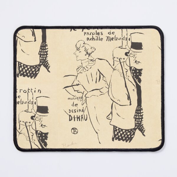 Item preview, Le Petit Trottin by Henri de Toulouse-Lautrec Vintage Paris Cabaret Poster designed and sold by artofuniverse.