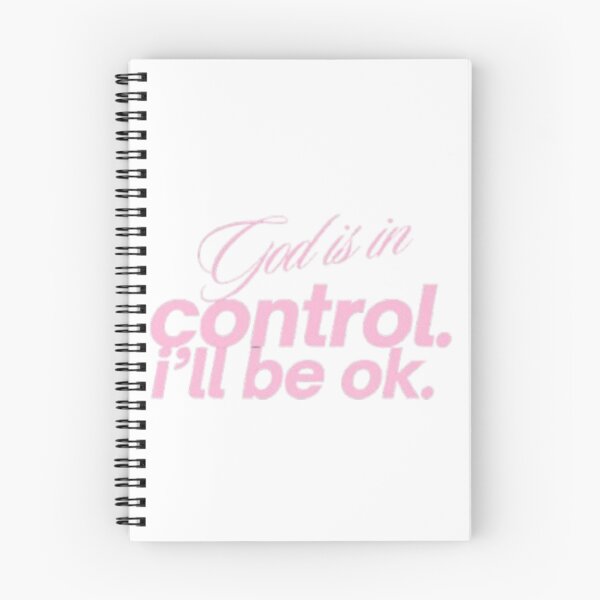 Item preview, God is in control. i'll be ok. designed and sold by indie cottage.