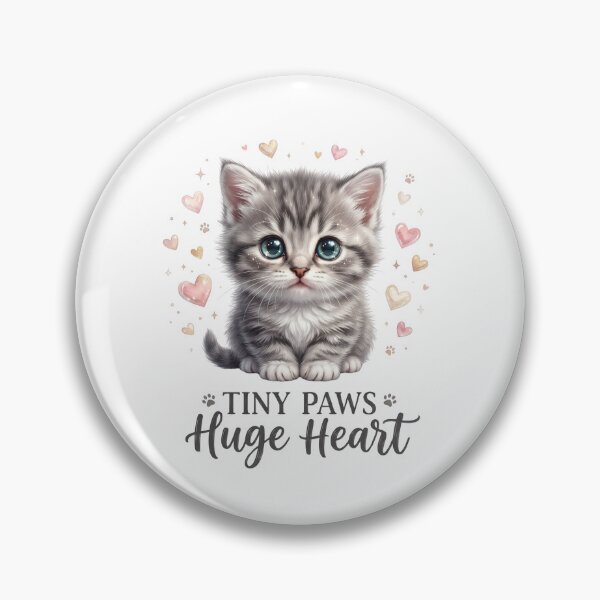 Item preview, Tiny Kitten Gentle Vibes designed and sold by pradeepvisuals.