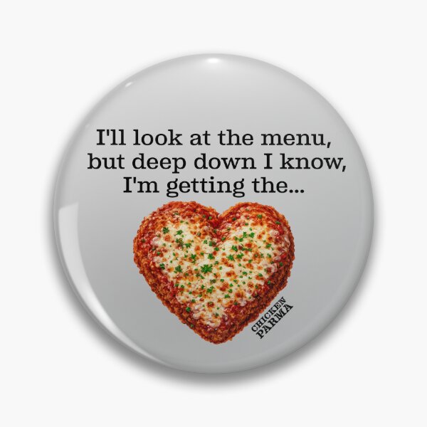 Item preview, Chicken Parma - Pub Menu - Australian Classic  designed and sold by Hello Bee Bee.