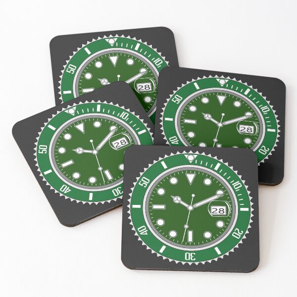 Item preview, Luxury Green Watch Face designed and sold by CUTOCARS-SHOP.