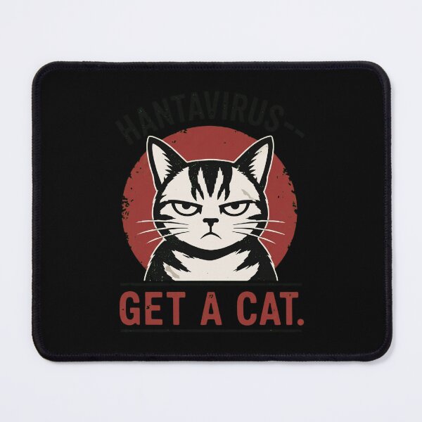 Item preview, Hantavirus get a cat vintage  designed and sold by DannieLettering.