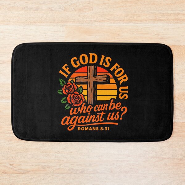 Item preview, Romans 8:31 If God Is For Us Who Can Be Against Us designed and sold by plushism.