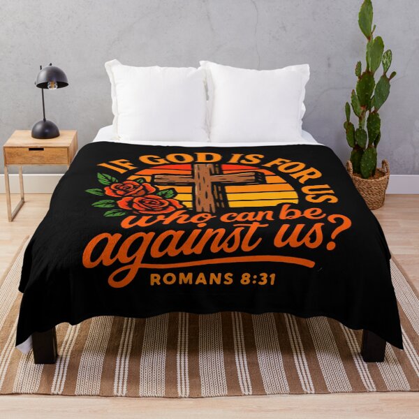 Item preview, Romans 8:31 If God Is For Us Who Can Be Against Us designed and sold by plushism.