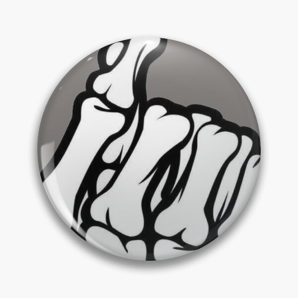 Item preview, Skeleton Finger Heart - Edgy Aesthetic K-Pop Finger Heart Sign designed and sold by LYAN-STORE.