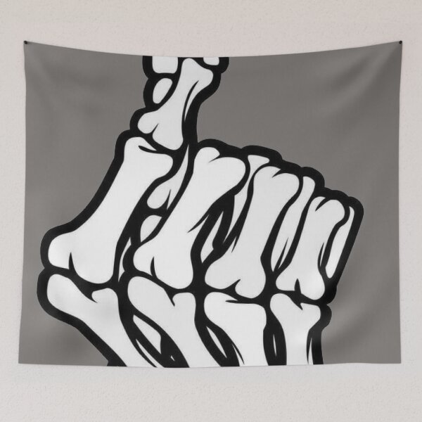 Item preview, Skeleton Finger Heart - Edgy Aesthetic K-Pop Finger Heart Sign designed and sold by LYAN-STORE.