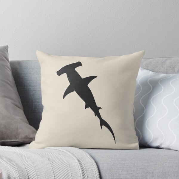 Item preview, Minimalist Dark Hammerhead Shark Silhouette designed and sold by Ombrya.