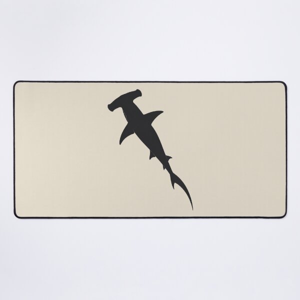 Item preview, Minimalist Dark Hammerhead Shark Silhouette designed and sold by Ombrya.