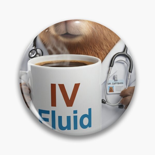Item preview, Tired Capybara Doctor designed and sold by KJ Frost.