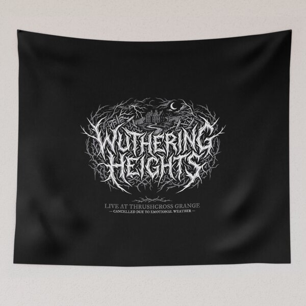 Item preview, Wuthering Heights Live At Thrushcross Grange Gothic Band Shirt designed and sold by Fenay Designs.