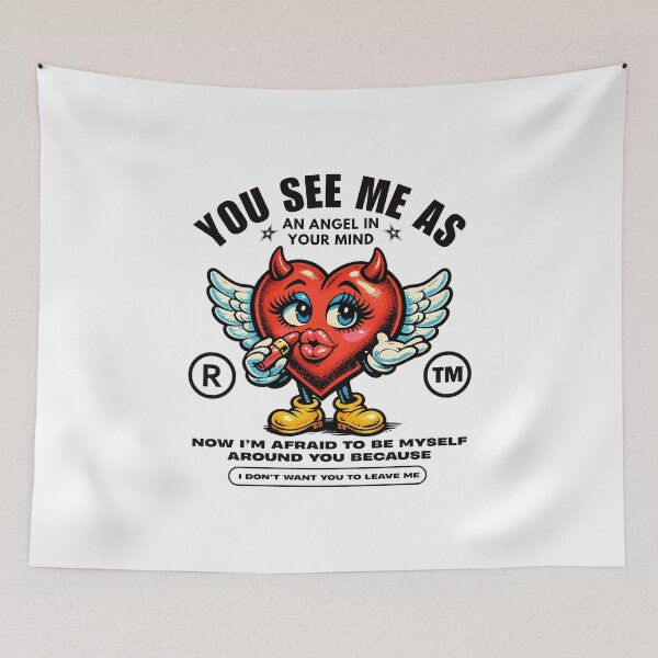 Item preview, You see me as an angel in your mind designed and sold by Peerless-Prime.